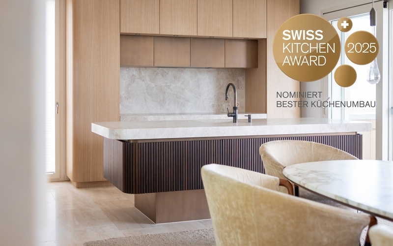 Nominiert für den Swiss Kitchen Award 2025: Unsere Küche 